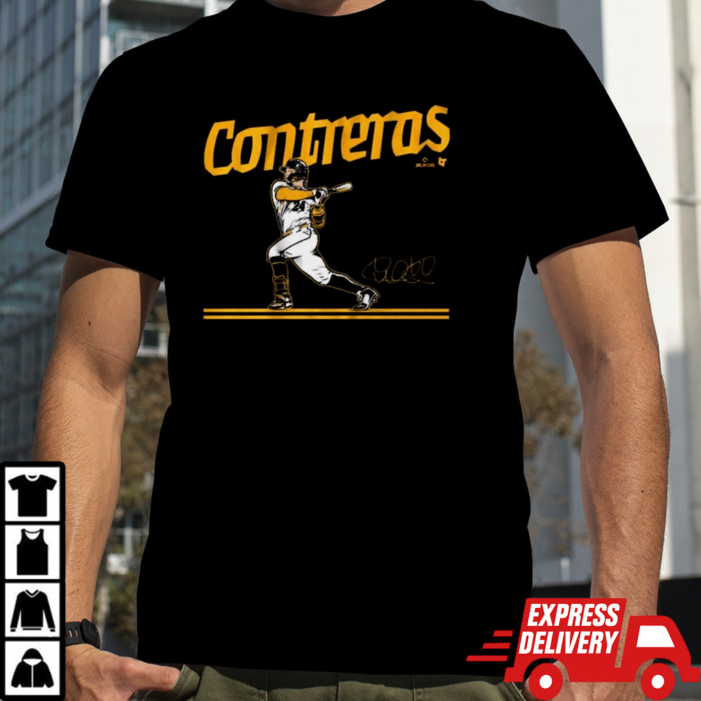 William Contreras Slugger Swing Signature T-shirt