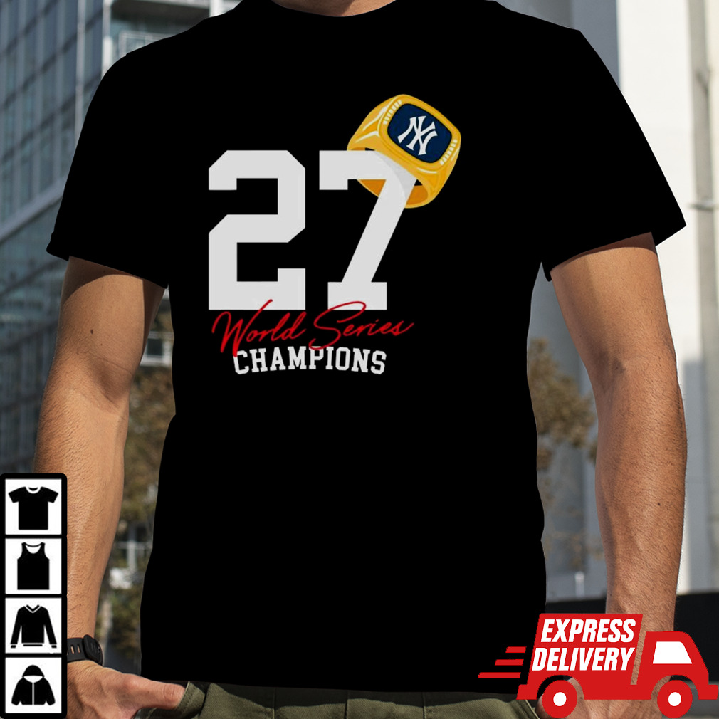 World Series Champion 27 New York Yankees T-shirt