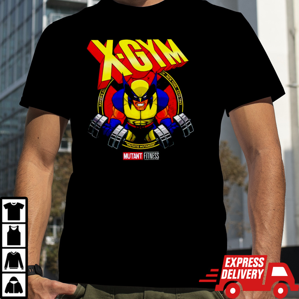 X-Gym Mutant Fitness Wolverine shirt