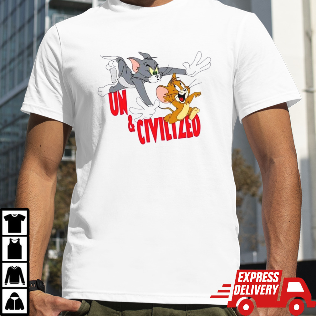 om And Jerry Uncivilized Un And Civilized Pals Shirt