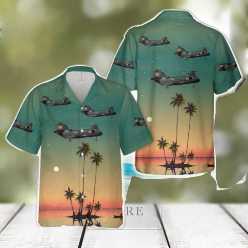 CH 46D Sea Knight of HC 11 Hawaiian Shirt Beach Shirt For Men Women