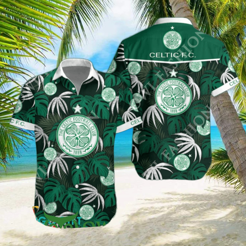 Celtic F.C. Scottish Football Champion Limited Hawaiian Shirt