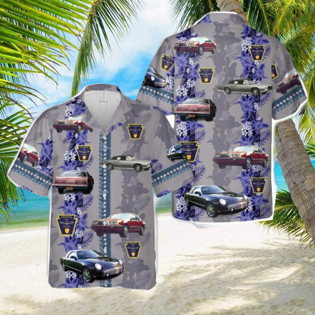 Central Pa Thunderbird Club Hawaiian Shirt Summer Holiday Gift