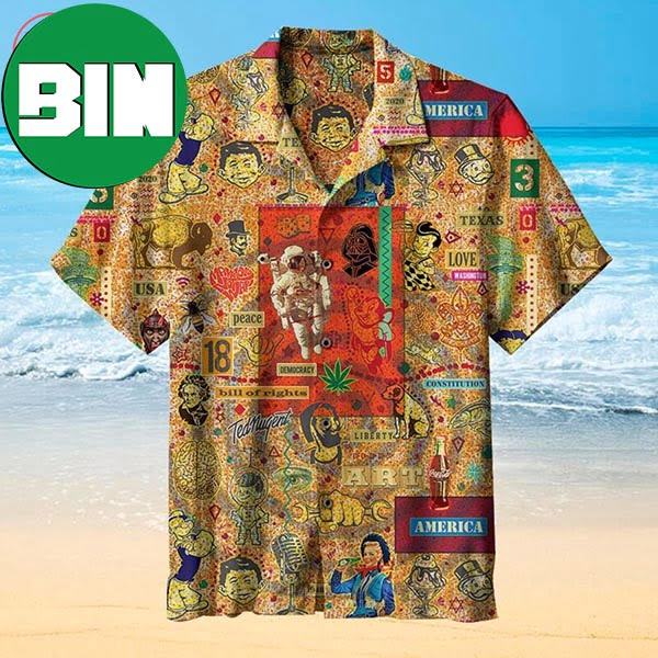 Character Movie Collage Summer Hawaiian Shirt