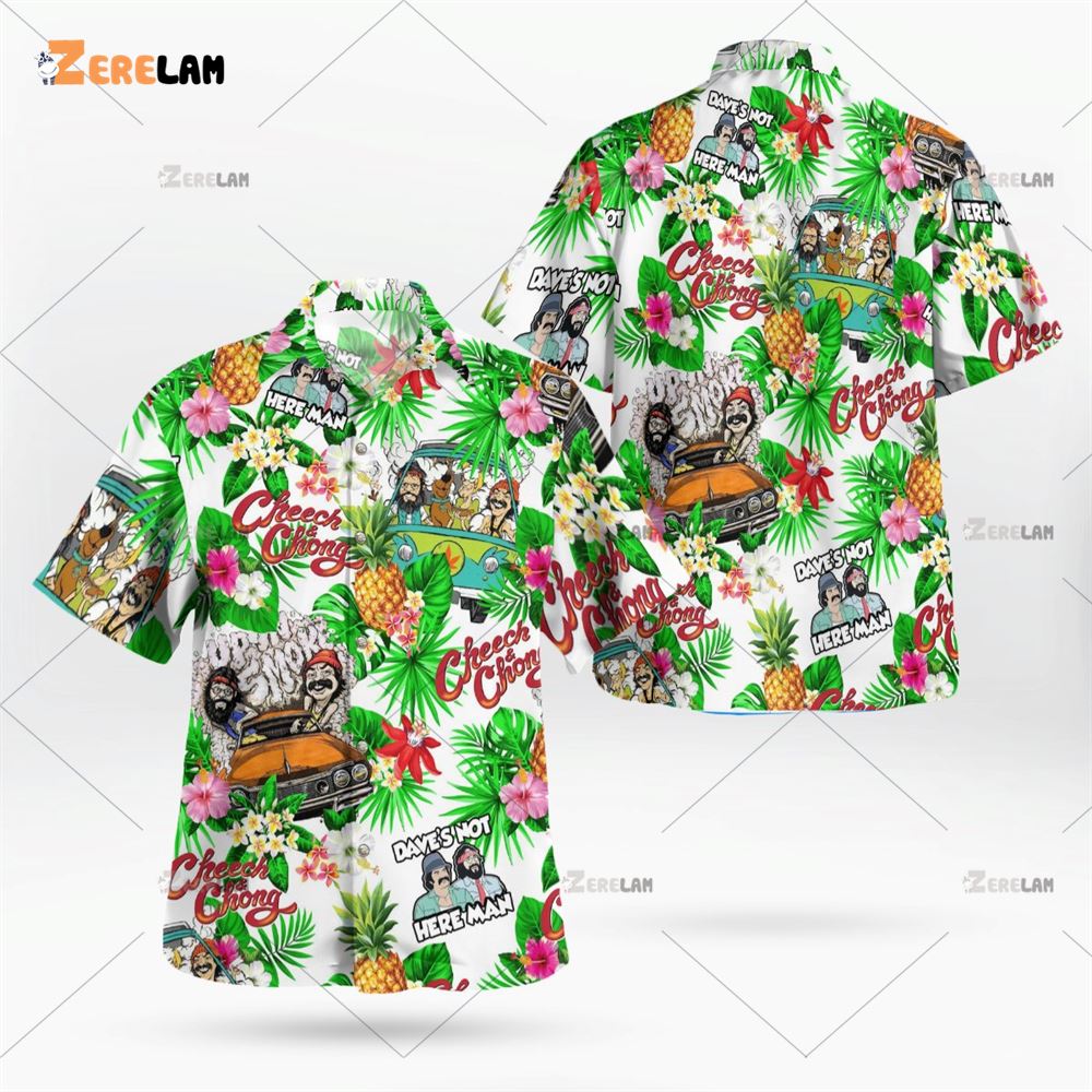 Cheech Chong Hawaiian Shirt