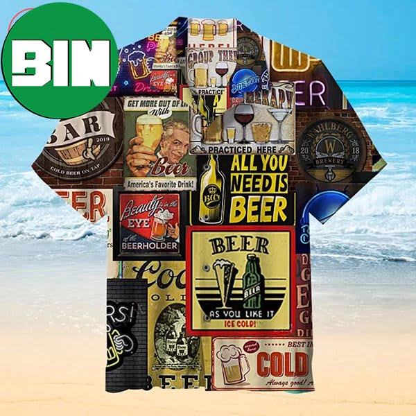 Cheers To Beer Universal Summer Hawaiian Shirt