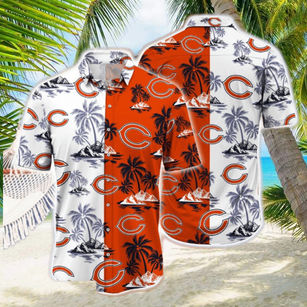 Chicago Bears NFL Hawaiian Shirt Coconut Tree For Men Women Fans