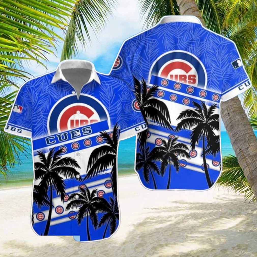 Chicago Cubs MLB Hawaiian Shirt Palm Trees Pattern New Design For Fans