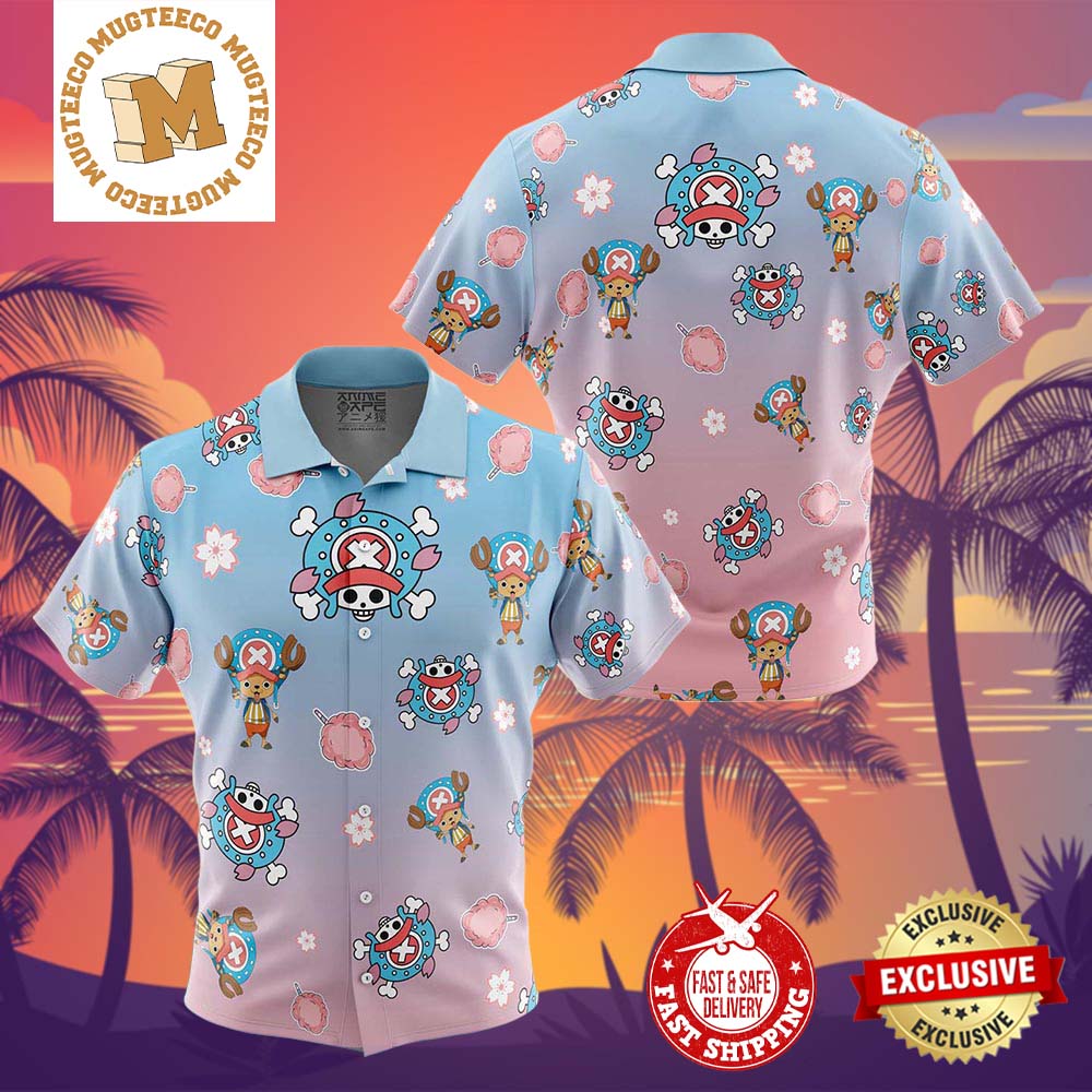 Chopper Pattern One Piece Summer 2024 Hawaiian Shirt For Family