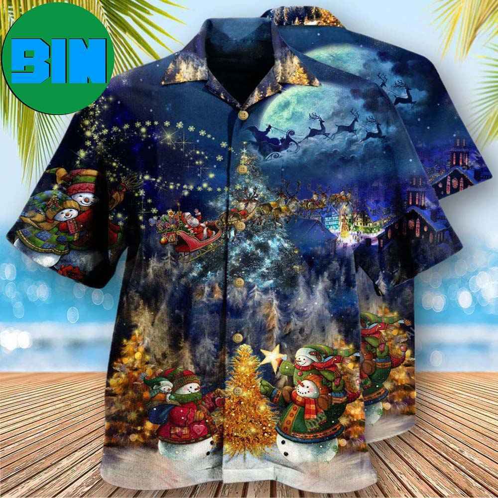 Christmas Family In Love Tropcial Hawaiian Shirt