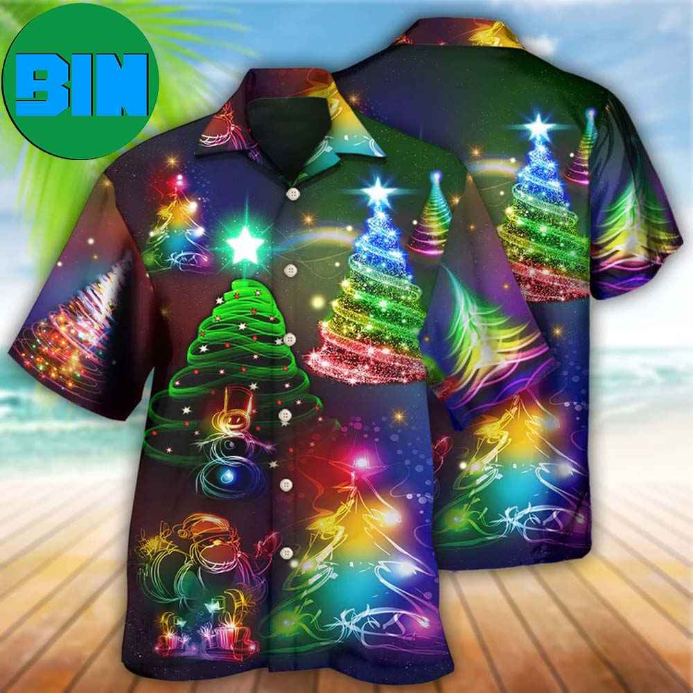 Christmas Merry Everything Happy Always Tropical Hawaiian Shirt