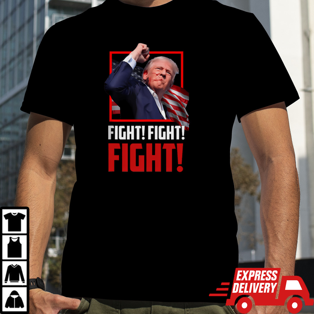 Donald Trump Fight Fighting Fighters Supporters Americans T-Shirt