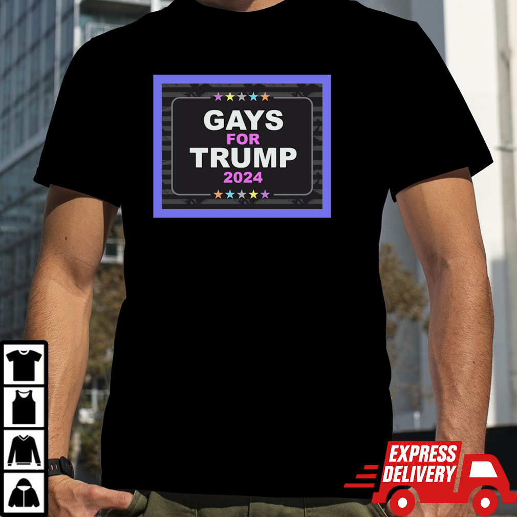 Gays for Trump 2024 President T-Shirt