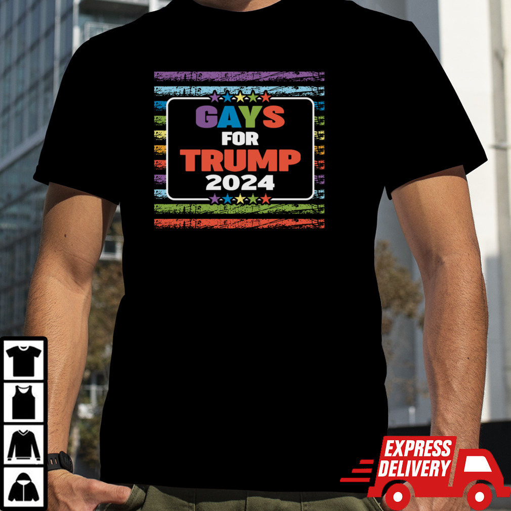 Gays for Trump 2024, President Trump 2024 T-Shirt