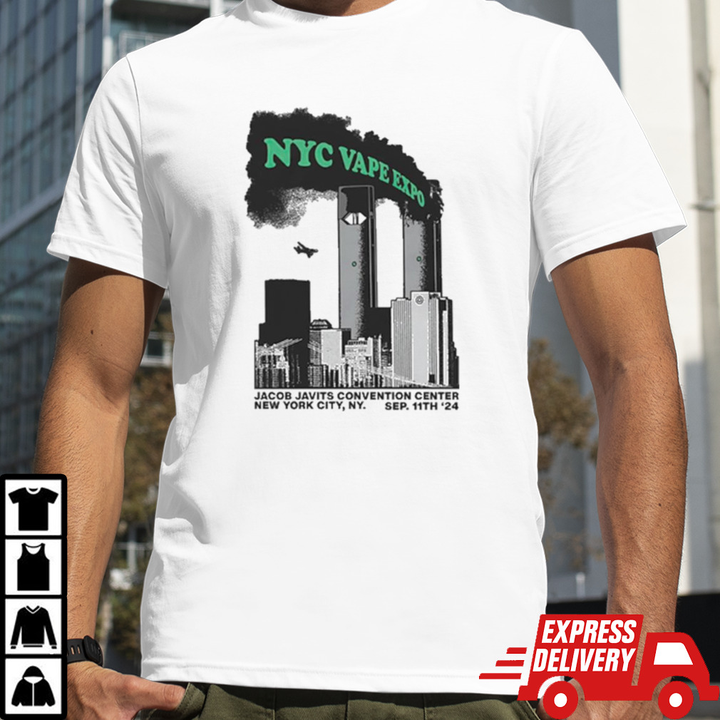 NYC Vape Expo Jacob Javits Convention September 11, 2024 T-shirt