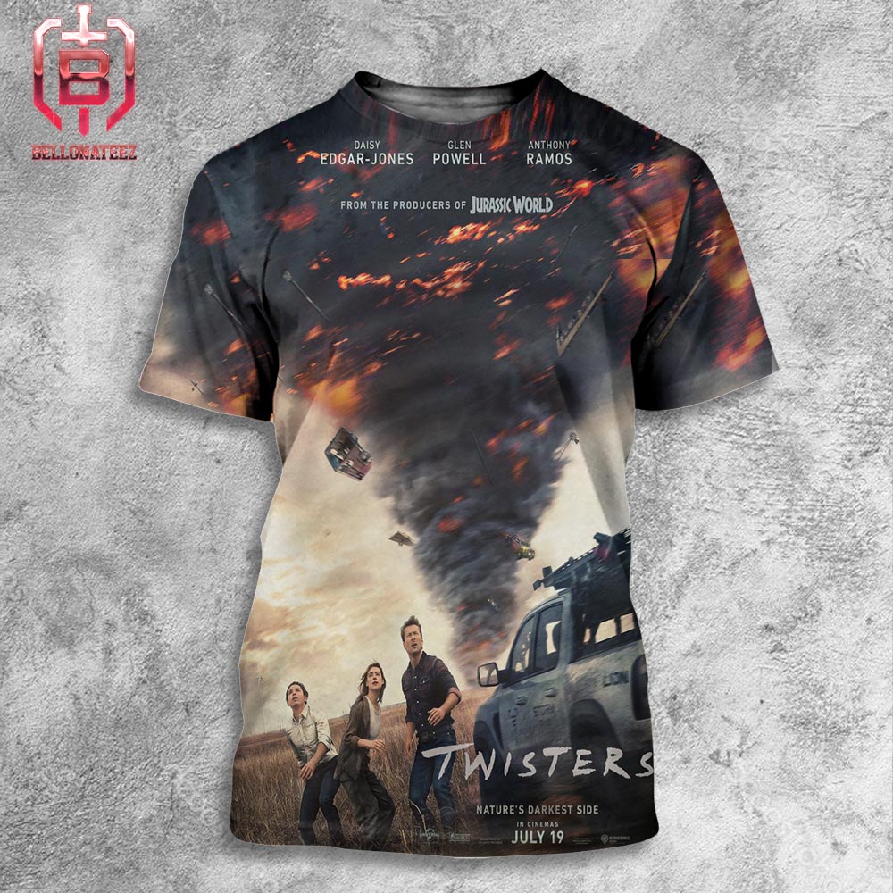 New Poster For Twister Nature's Darkest Side Releasing In Theaters On July 19 All Over Print Shirt