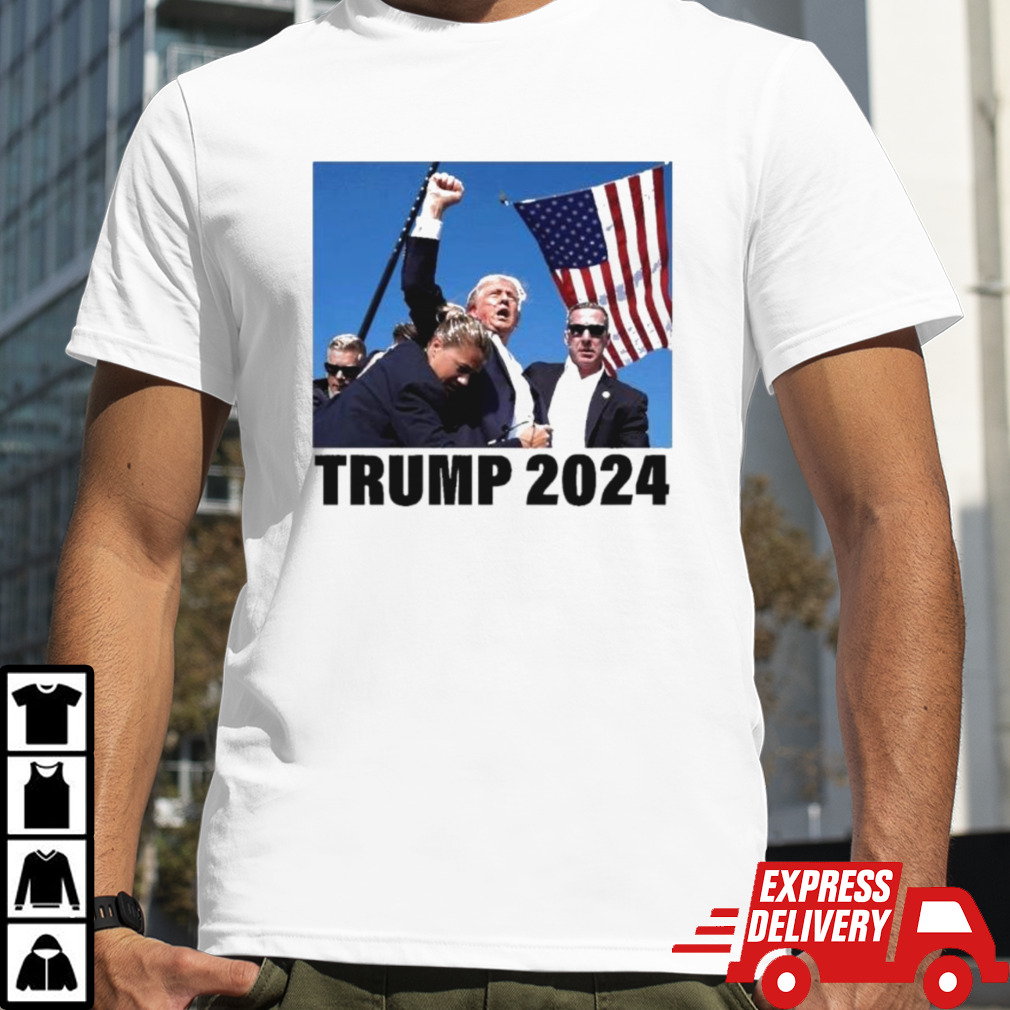 Trump 2024 Fight, Trump Shot Shirt