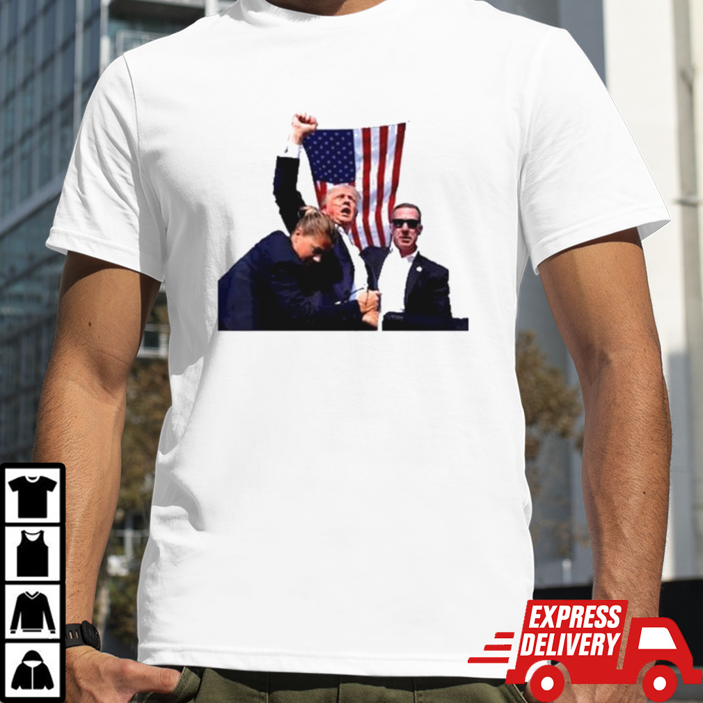 Trump 2024 Shirt Donald Trump Fist Pump Shirt