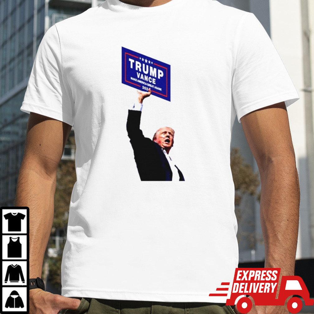 Trump Vance Yard Sign 2024 T shirt