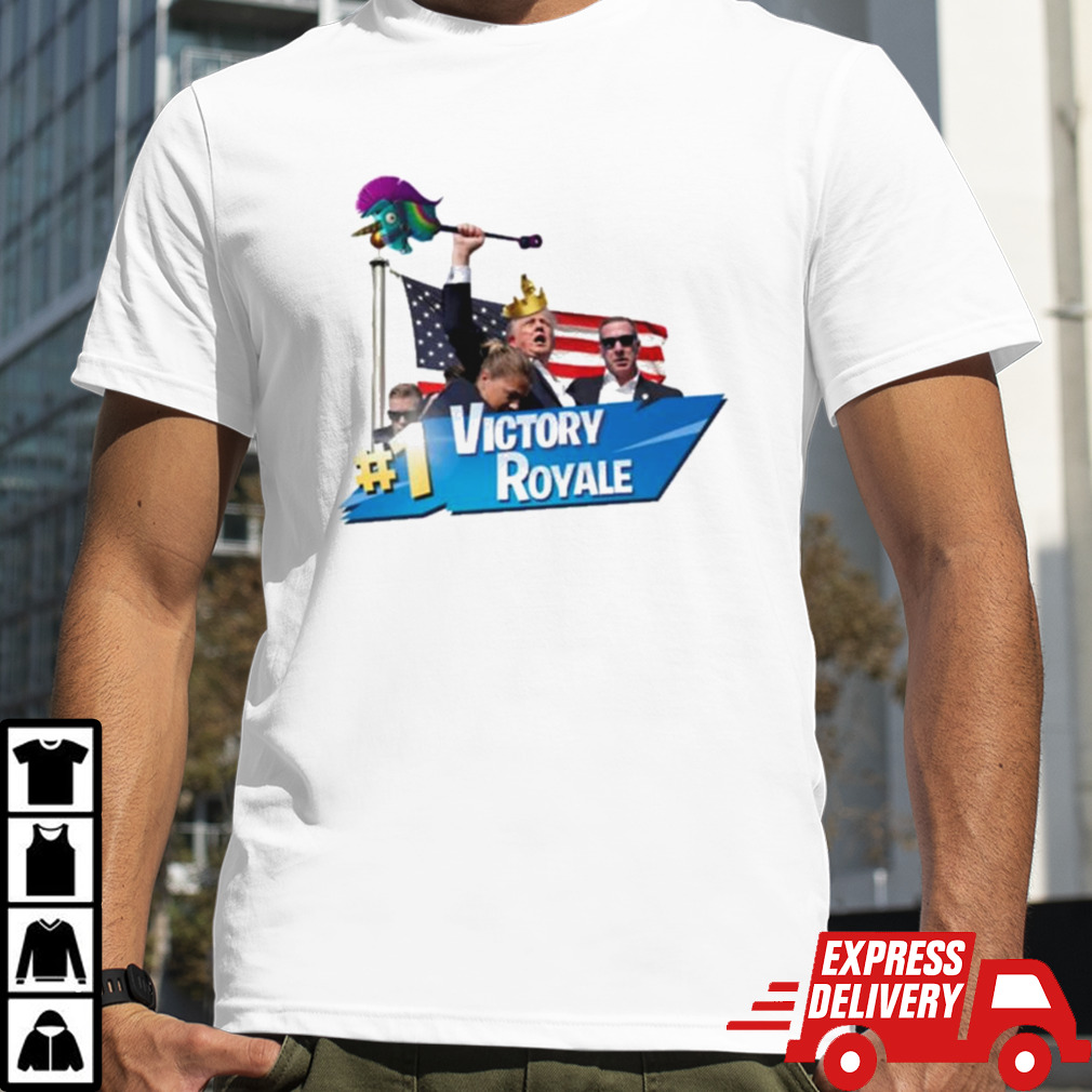 Trump Victory Royale Llama Pickaxe T-shirt