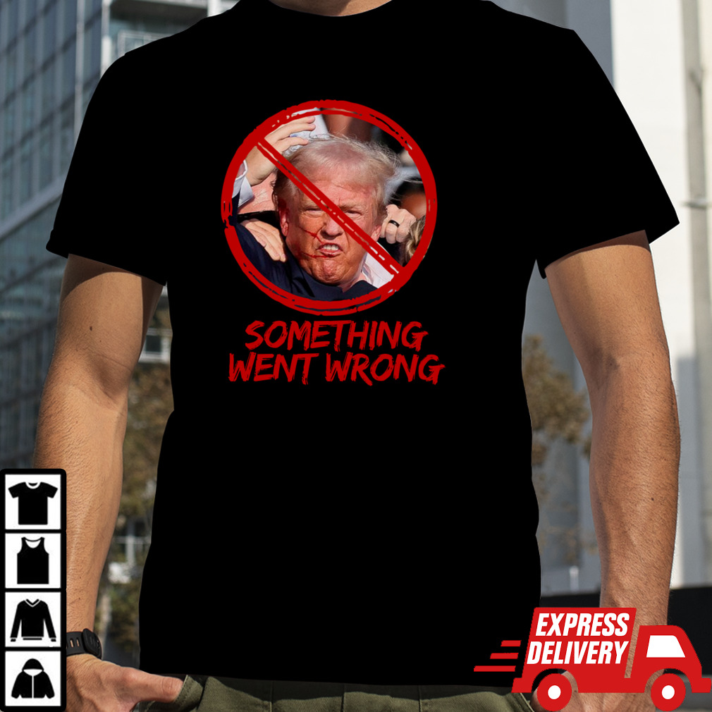 donald trump 2024 Something went wrong biden trump T-Shirt