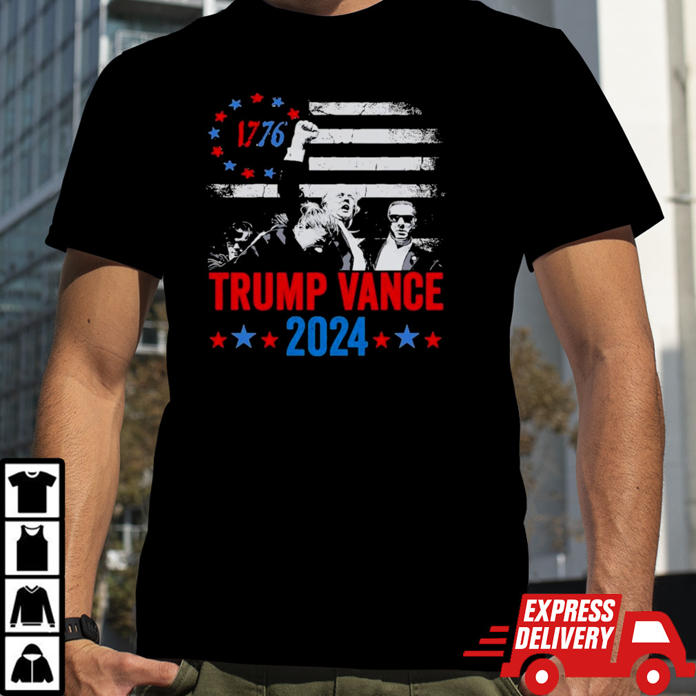 1776 Shot Trump Vance 2024  shirt