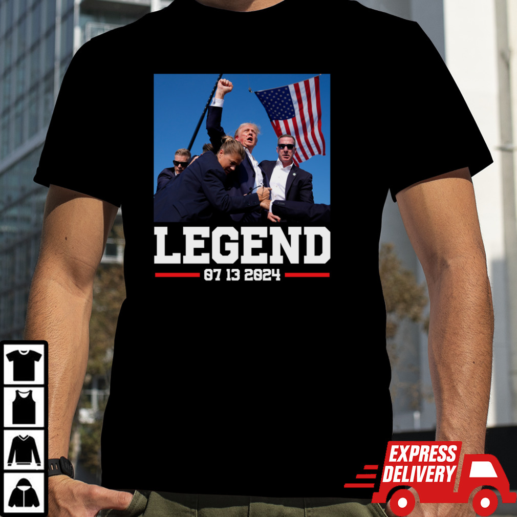 Trump 2024 Shooting President Legend T-Shirt