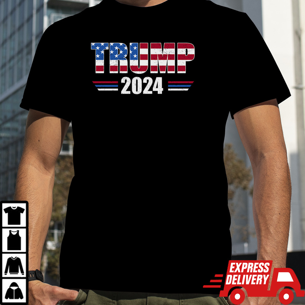 Trump 2024 US President Direct To Film, Trump 2024 President T-Shirt