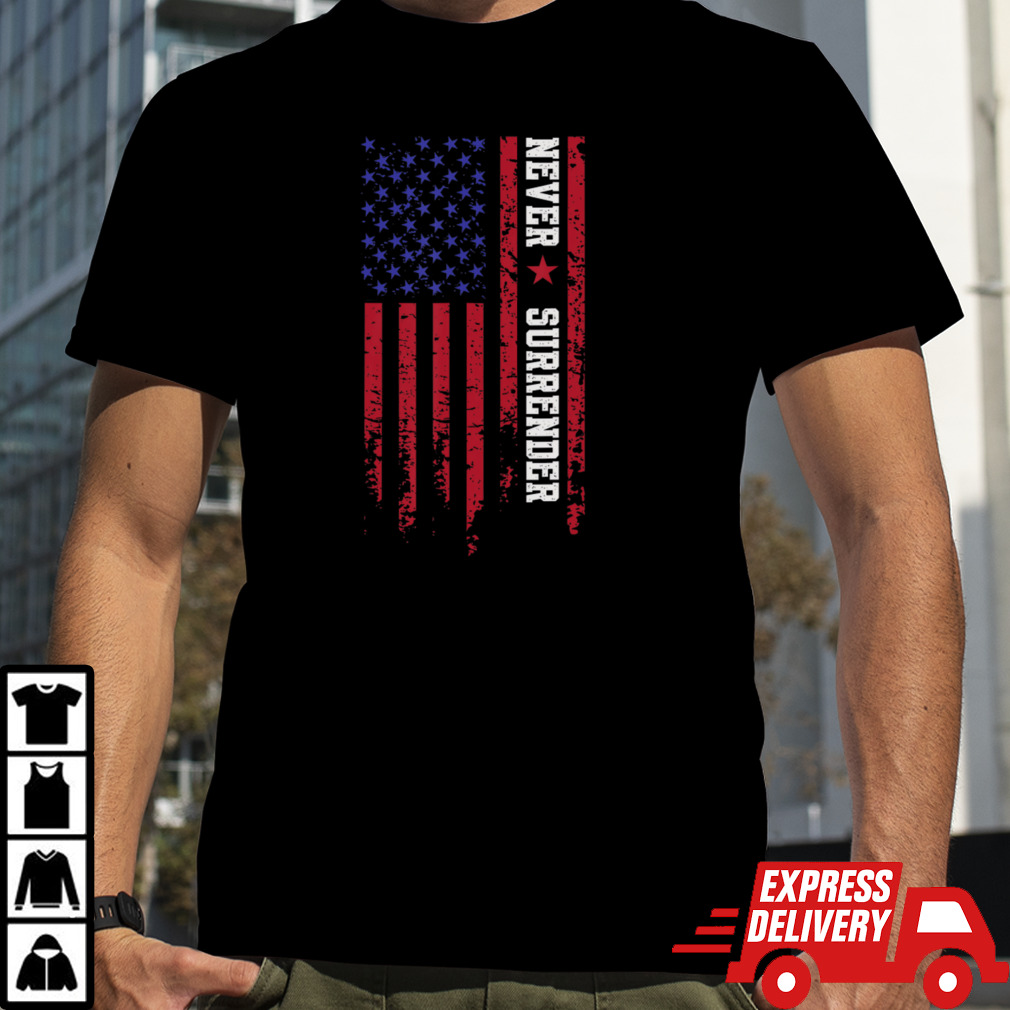 Trump Never Surrender 2024 Support Trump T-Shirt