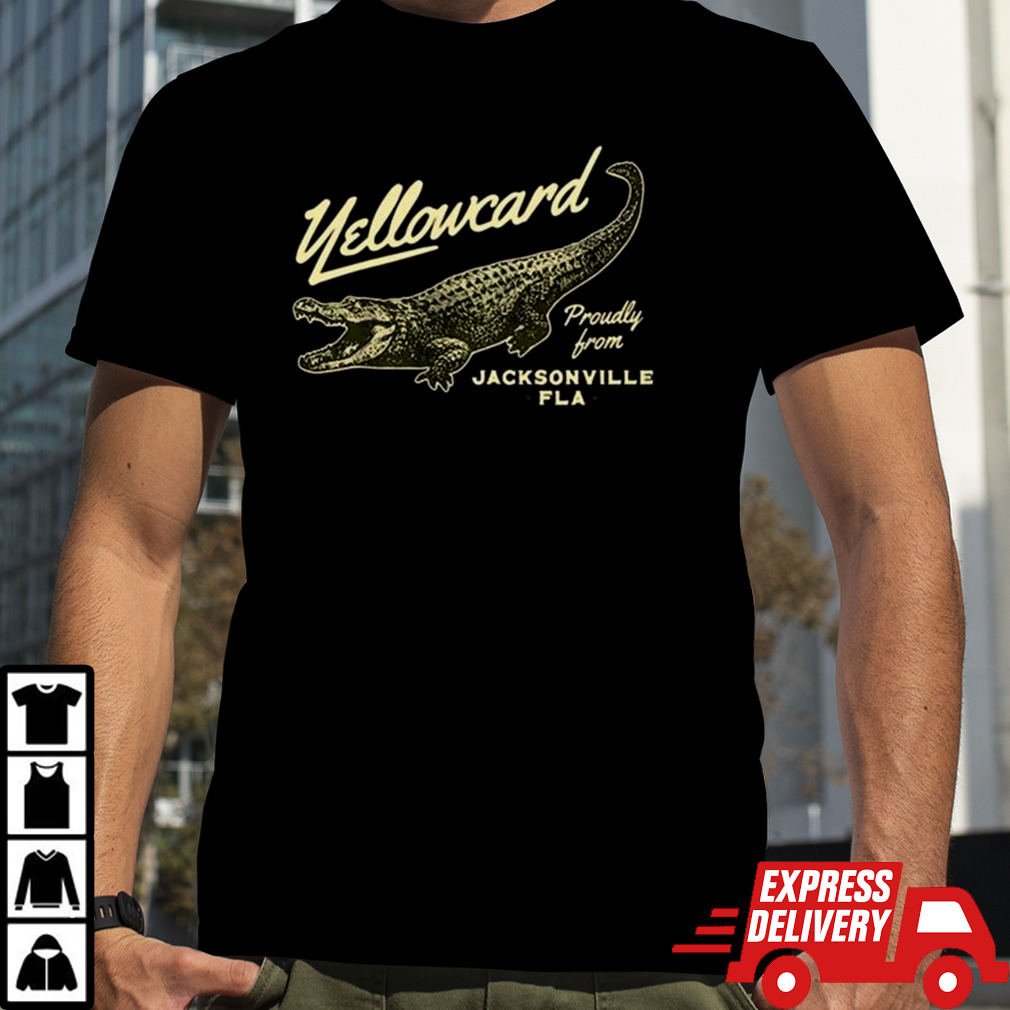 Yellowcard Proudly From Jacksonville Fla T-shirt