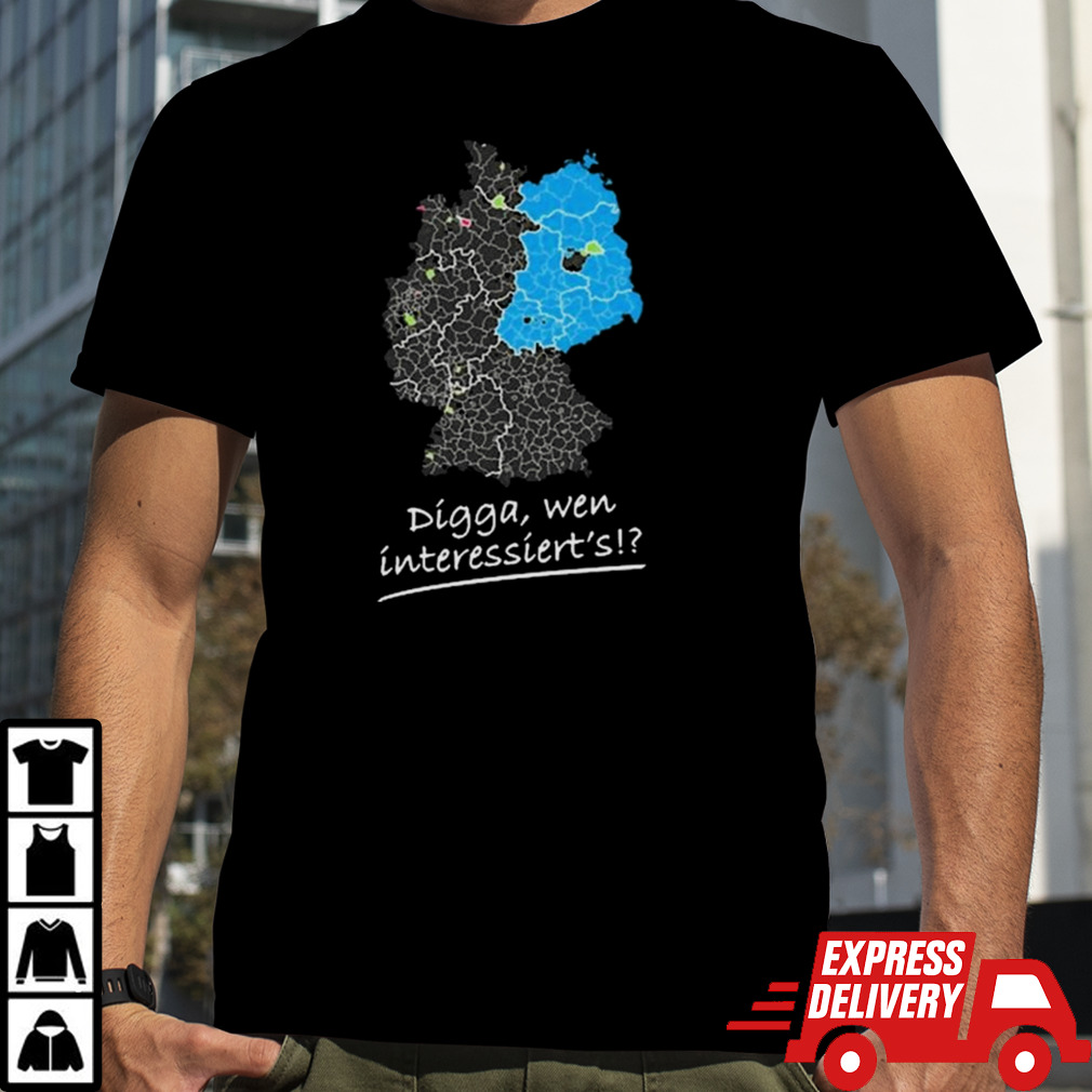 Zentrale ermittlungsstelle digga wen interessiert’s T shirt