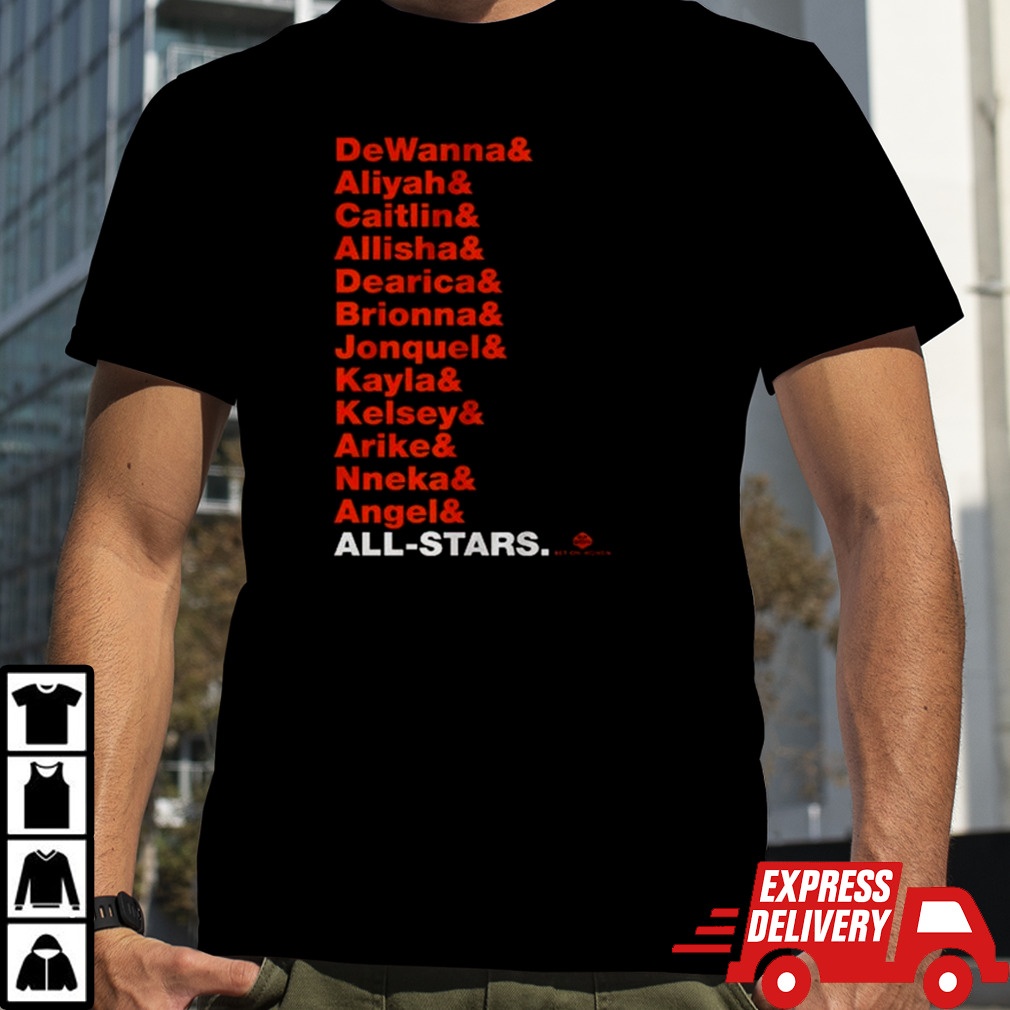 2024 All Stars Wnbpa T-shirt