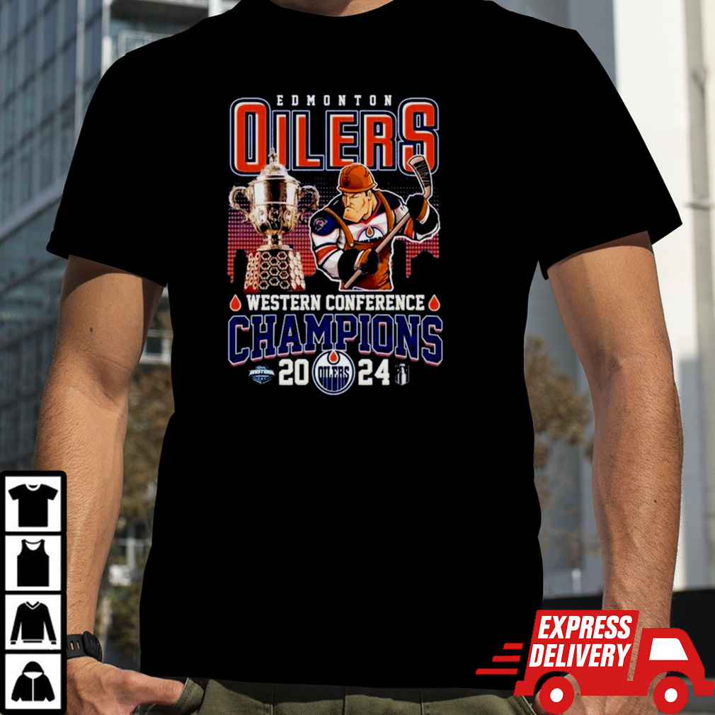 2024 Edmonton Oilers Hockey Western Conference Champions T Shirt