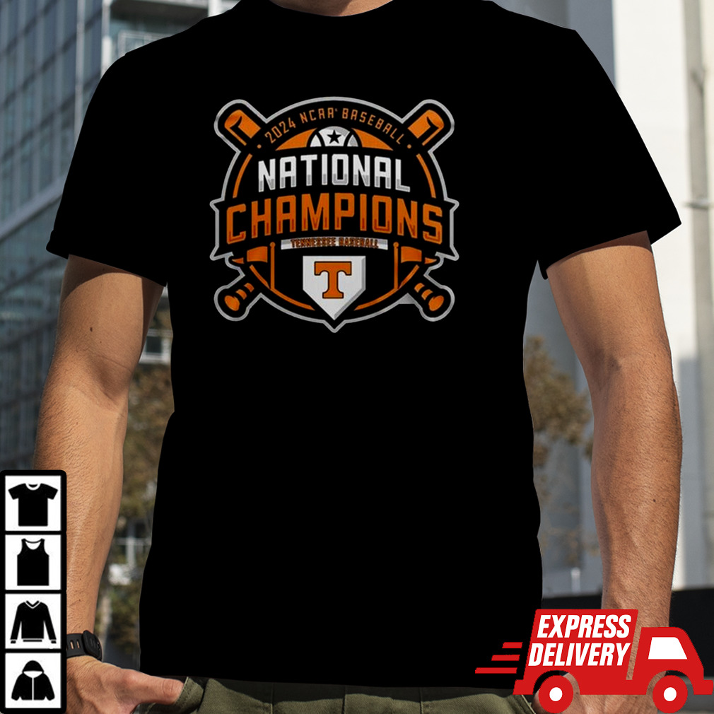 2024 NCAA College Baseball National Tennessee Volunteers Champions Shirt