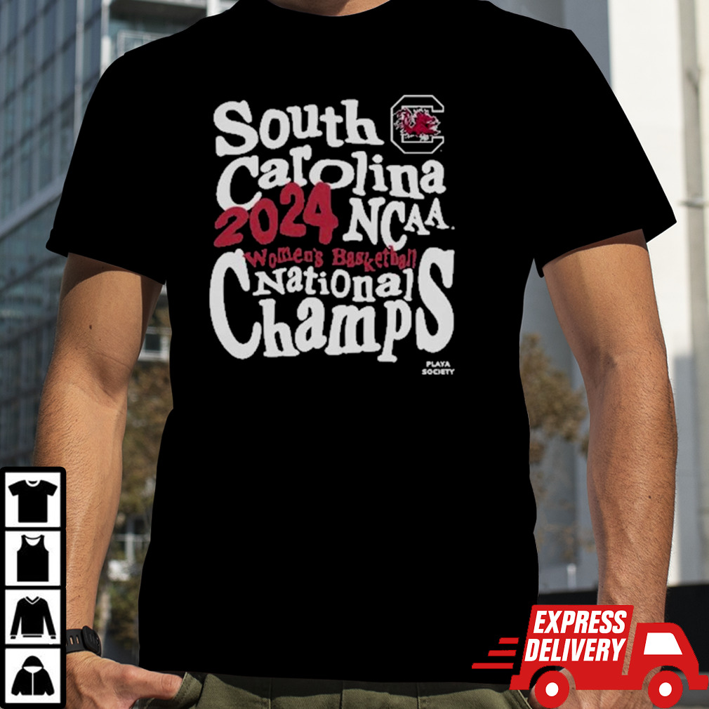 2024 South Carolina NCAA Champions National Women’s Basketball shirt