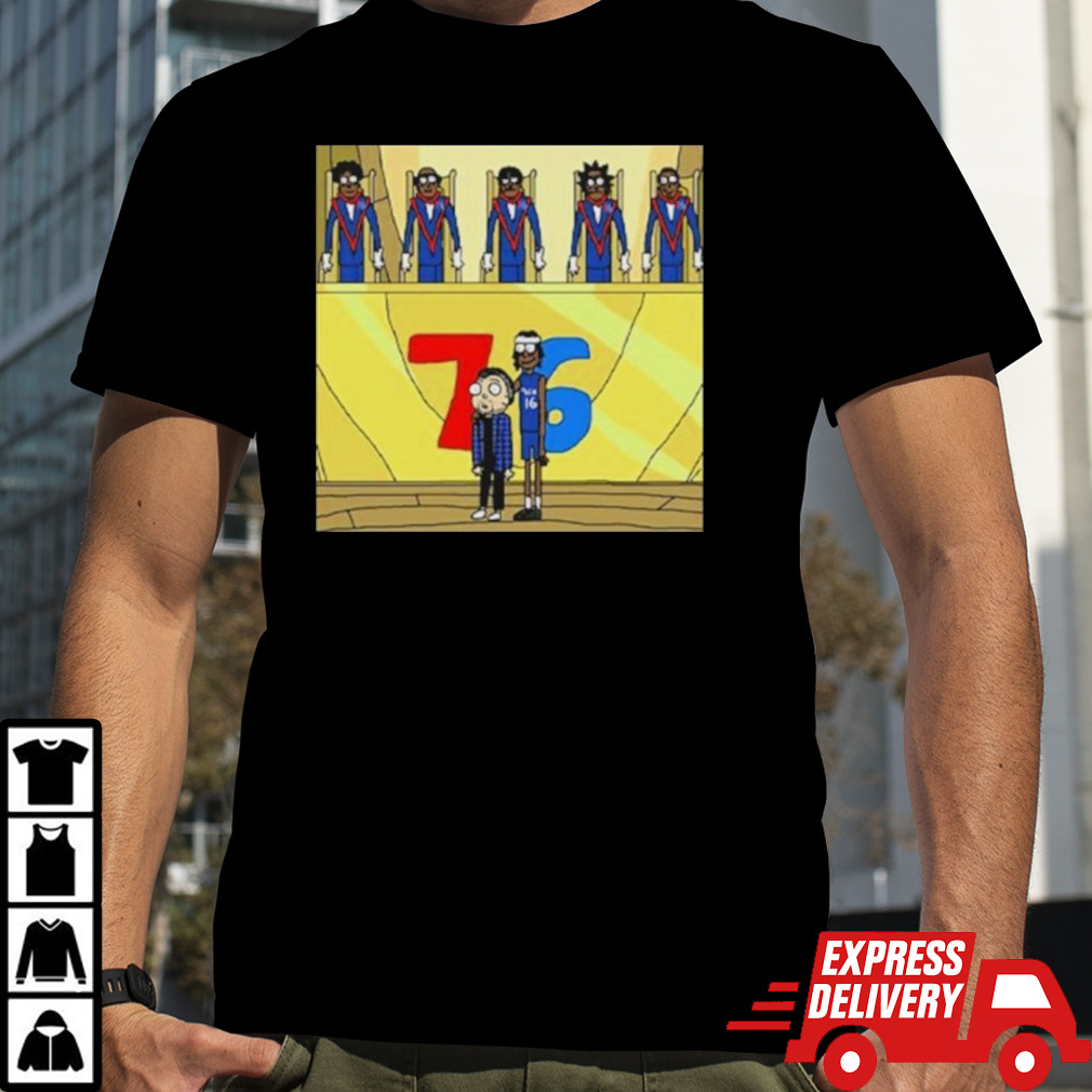 76ers Council Of Rickys And Daryl Morty T Shirt