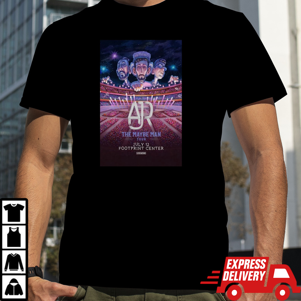 AJR Live Footprint Center July 12, 2024 Poster Shirt