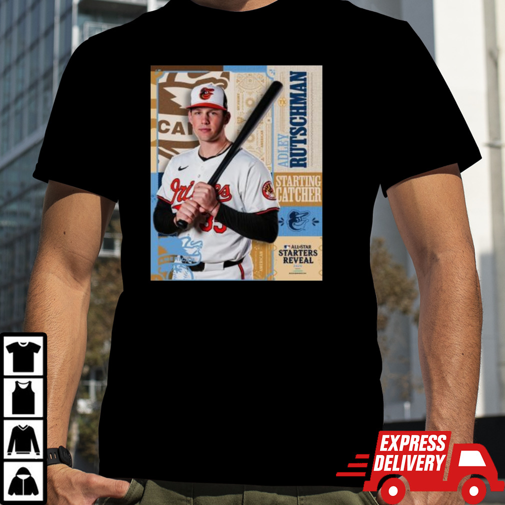 Adley Rutschman Baltimore Orioles Starting Designated Hitter All Star Starters Revealed 2024 shirt