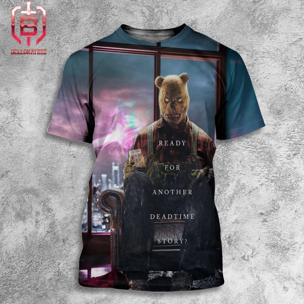 New Superman Themed Poster For Winnie The Pooh Blood And Honey 2 All Over Print Shirt