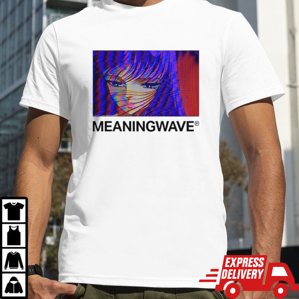 Radio Athena Anime Glitch Meaningwave Shirt