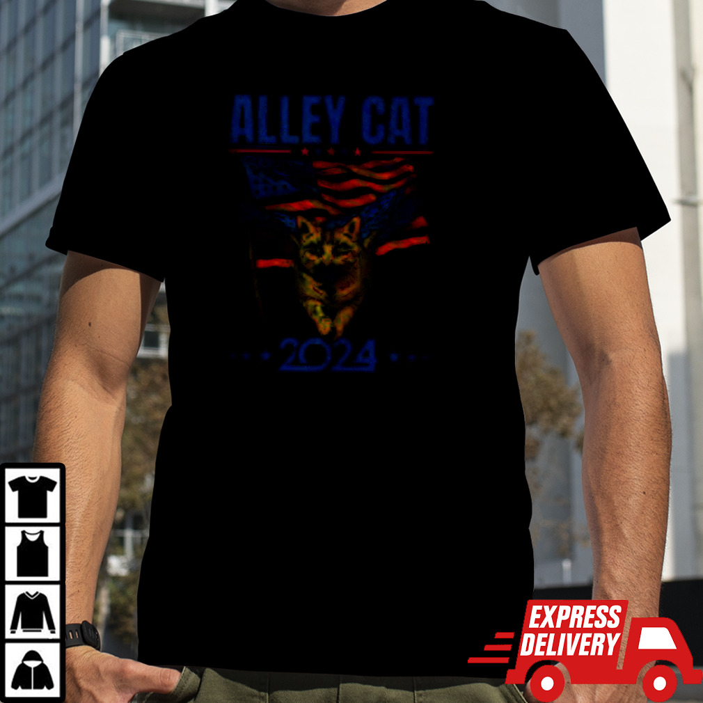 Alley Cat 2024 take America back vote Trump shirt