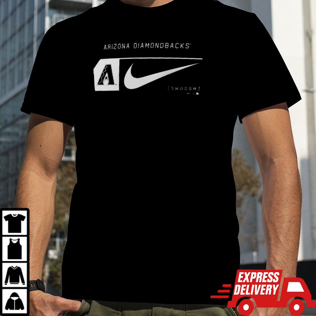 Arizona diamondbacks nike fashion graphic swoosh 2024 shirt