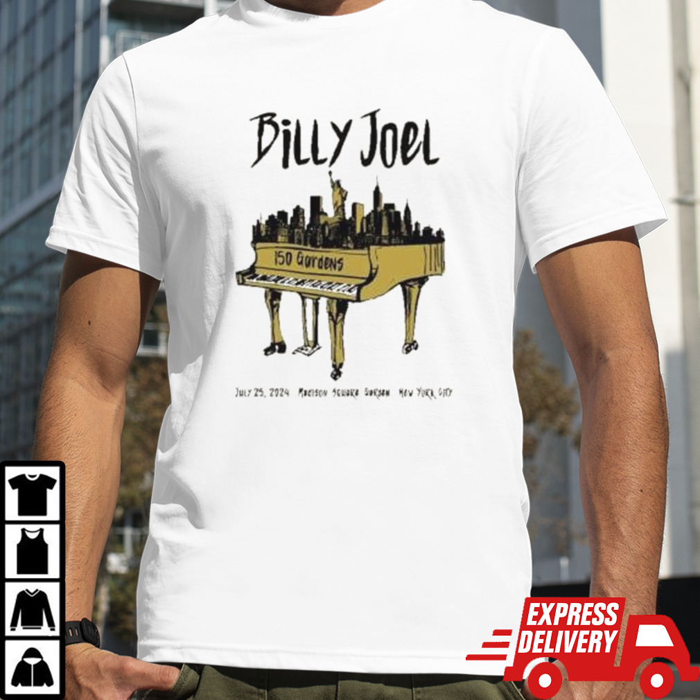 Design Billy Joel 150th MSG Piano T Shirt