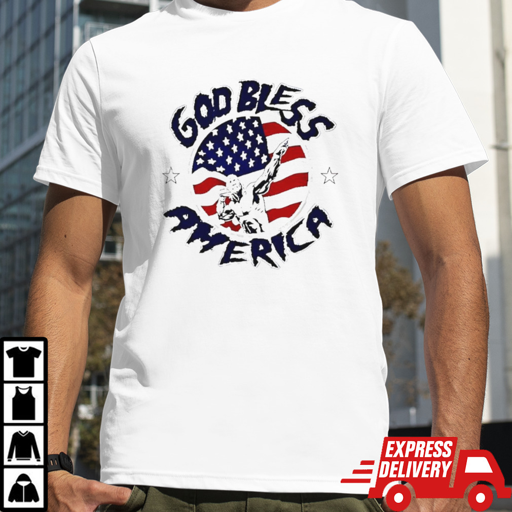 Hulk Hogan God bless America logo 2024 shirt