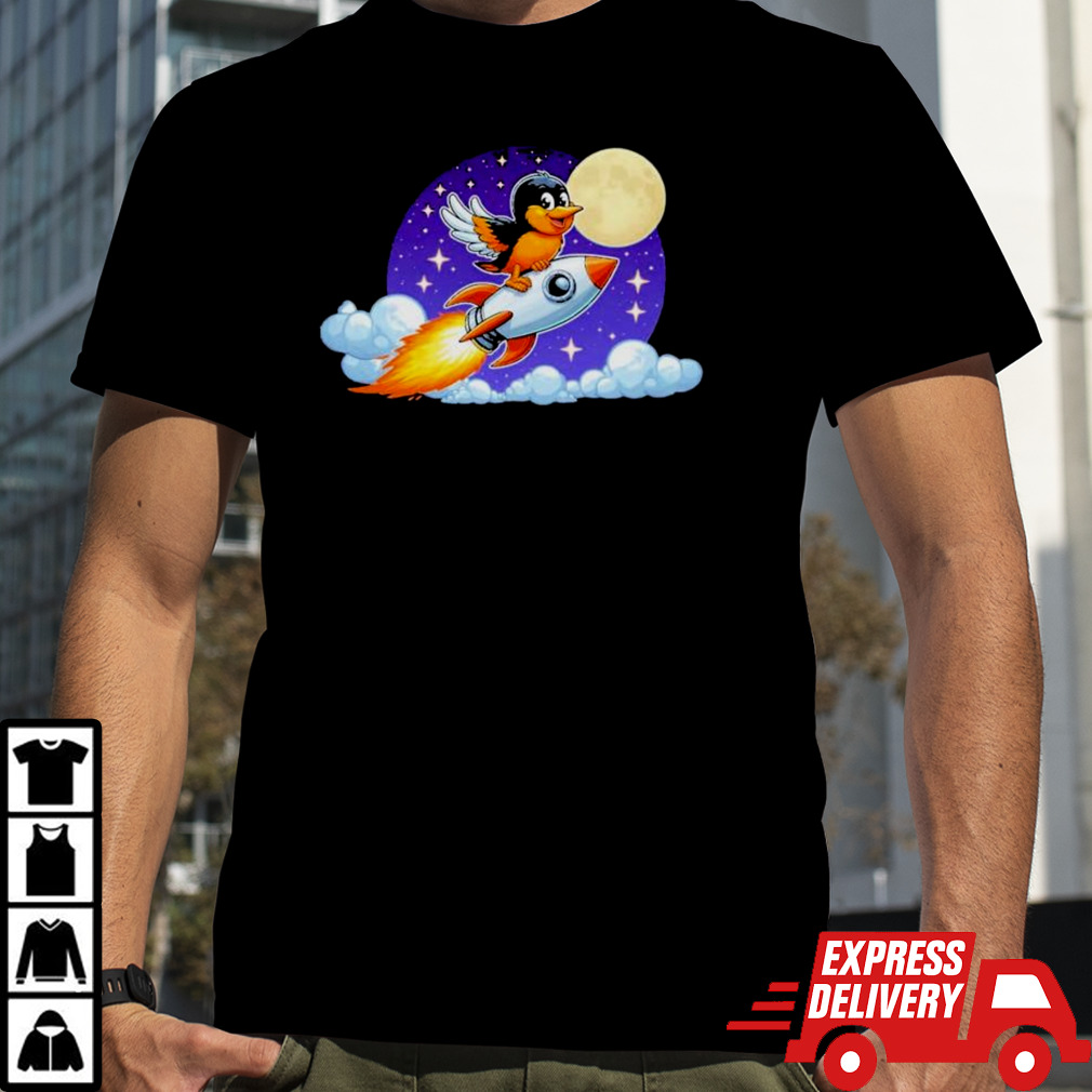 Baltimore Orioles To The Moon 2024 T Shirt