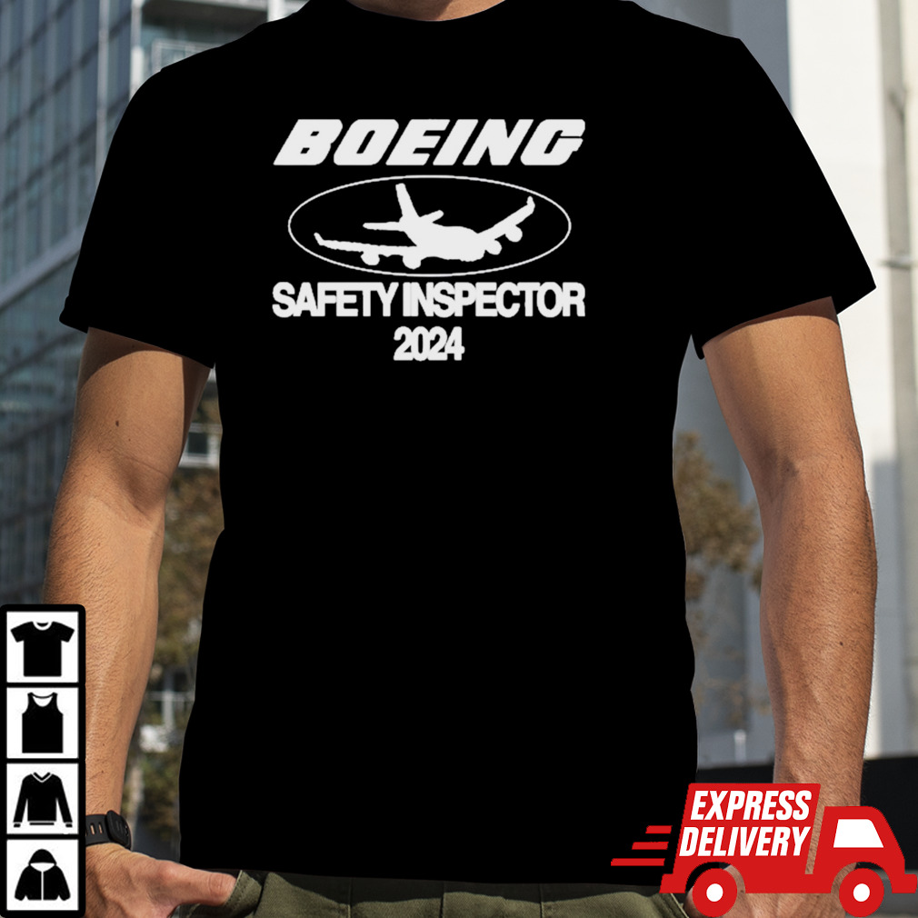 Barely Legal Clothing Boeing Safety Inspector 2024 T-Shirt