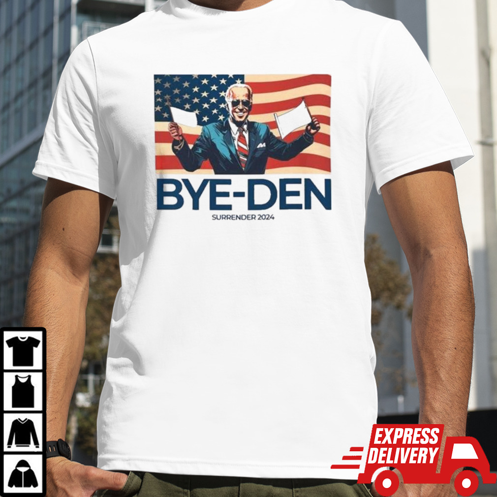 Biden Bye-Den Surrender 2024 Biden Out T-shirt