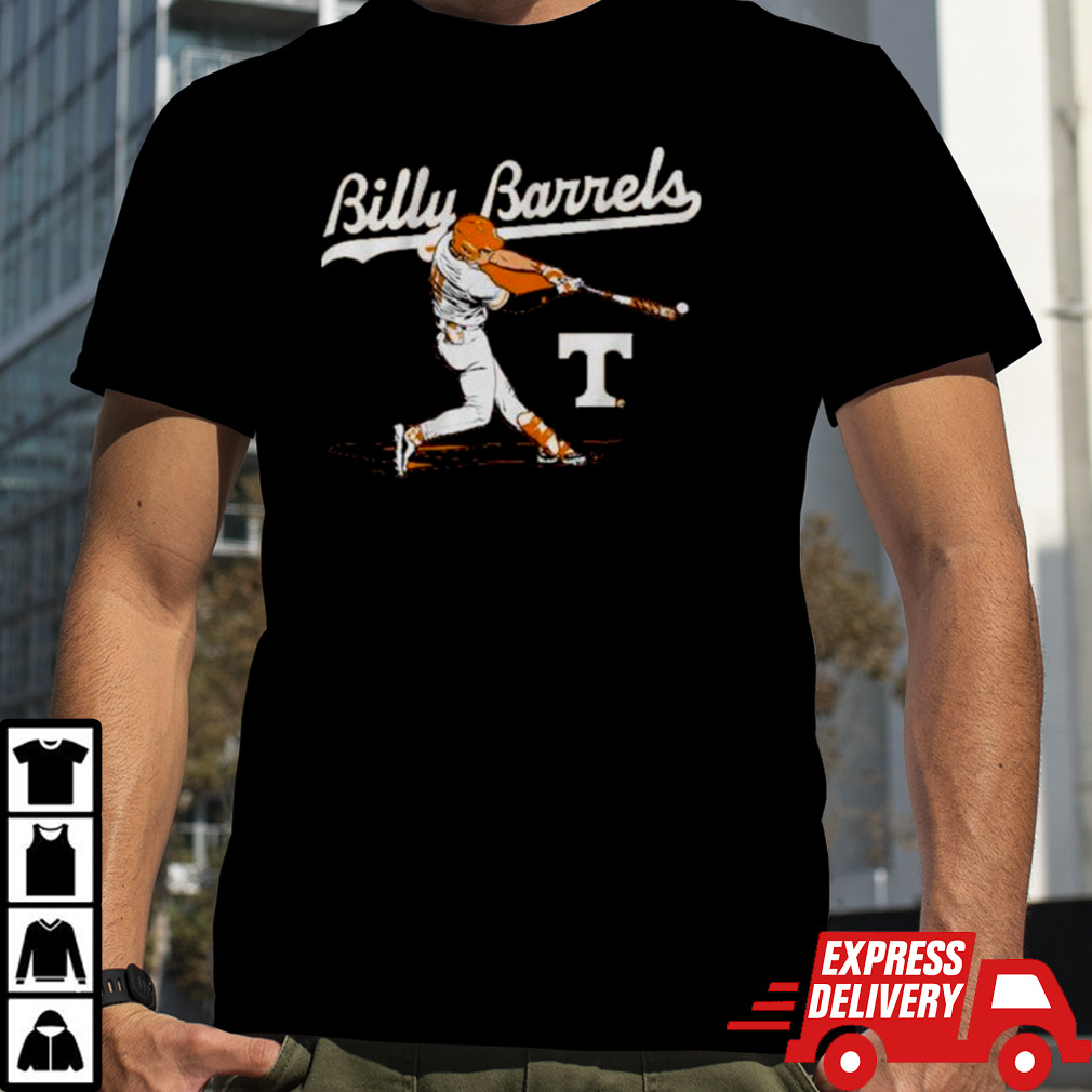 Billy Amick Billy Barrels Tennessee Baseball 2024 National Champions Shirt