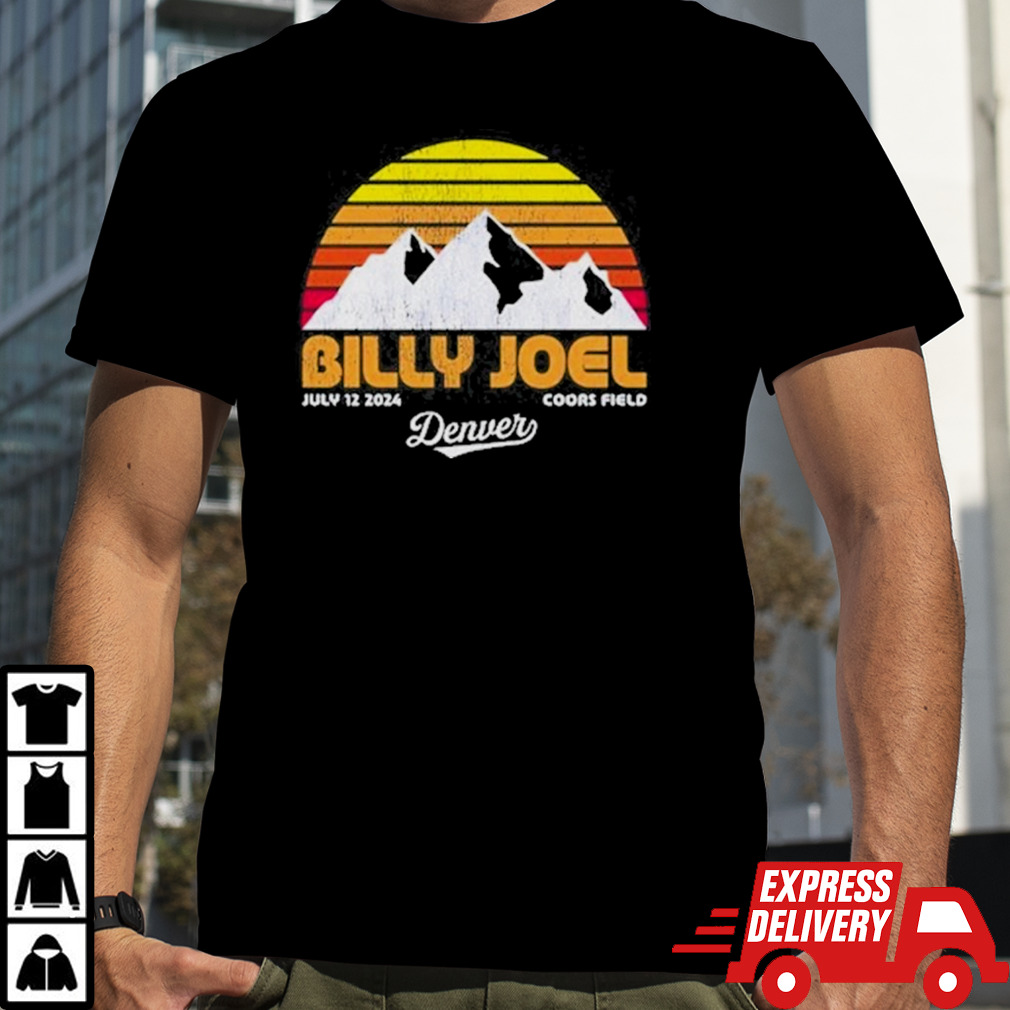 Billy Joel Jul 12 2024 Coors Field Denver CO Shirt