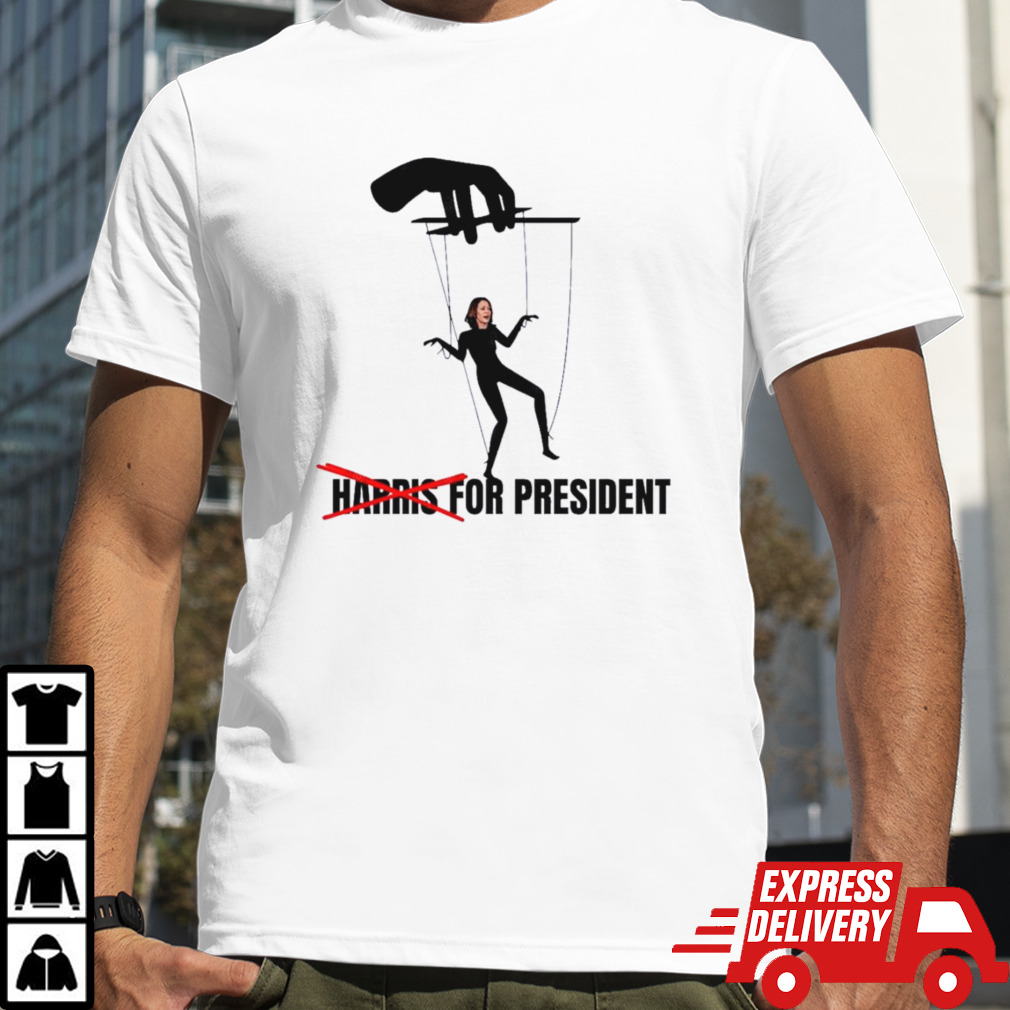 Harris For President Puppet 2024 T shirt